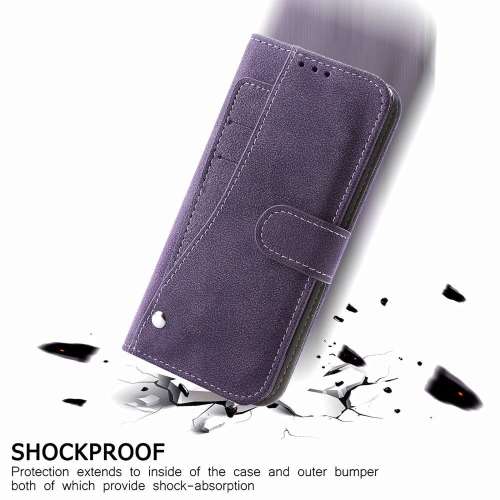 OEM
Rotary Card Holder Plånboksfodral iPhone 12 Mini - Lila
