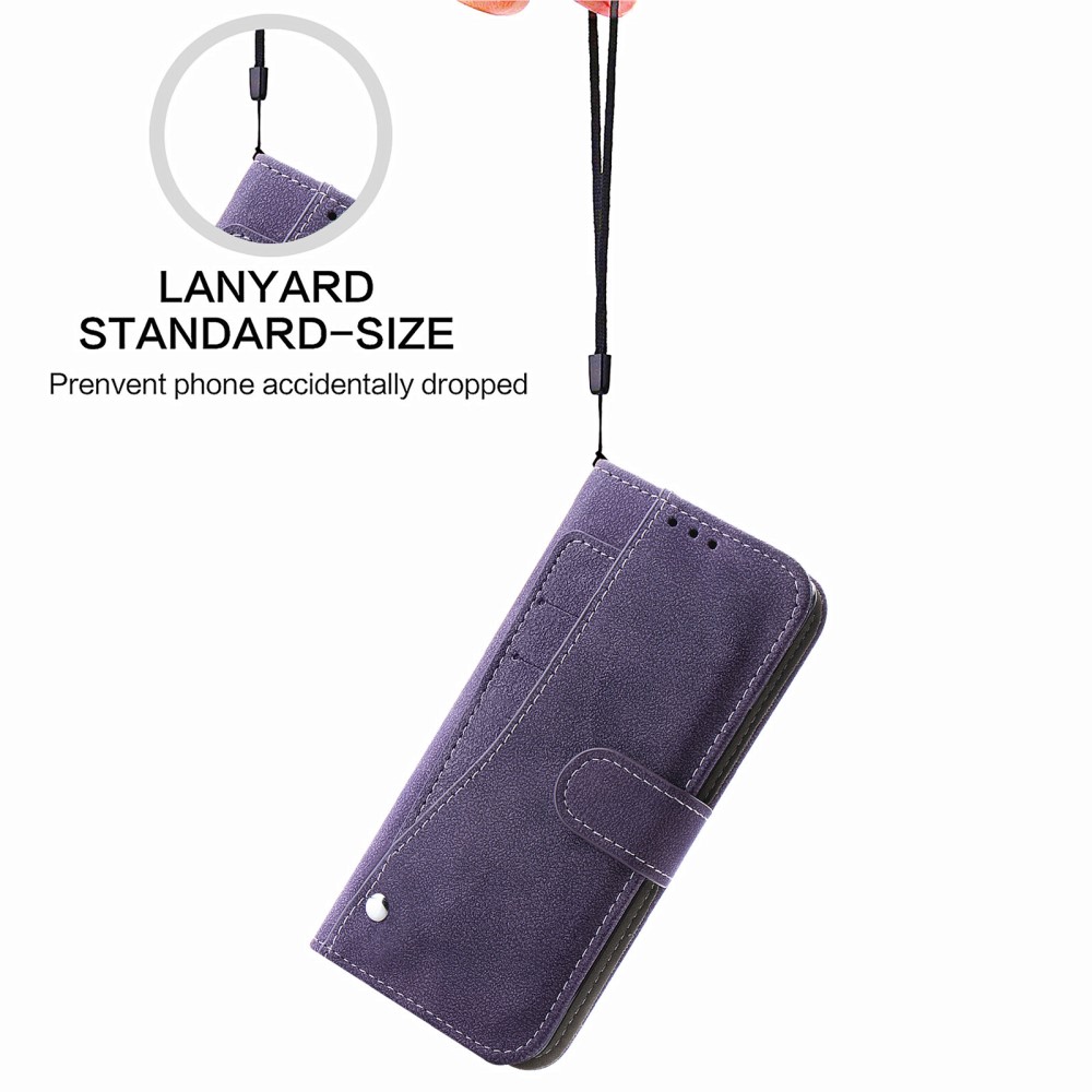 OEM
Rotary Card Holder Plånboksfodral iPhone 12 Mini - Lila