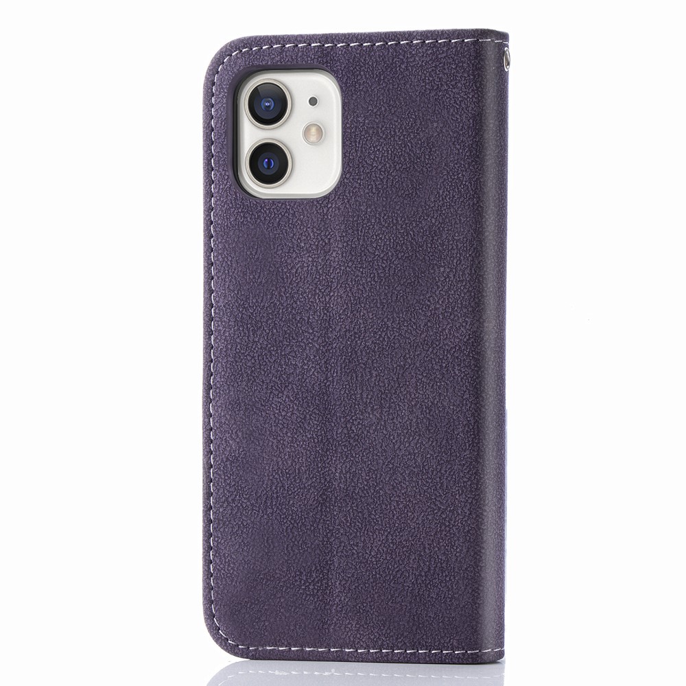 OEM
Rotary Card Holder Plånboksfodral iPhone 12 Mini - Lila