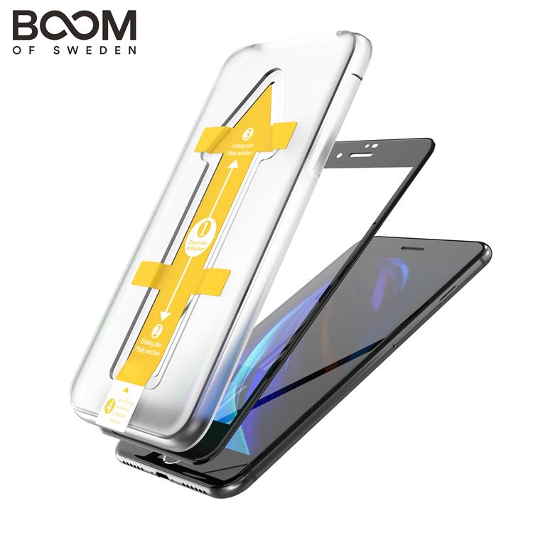 Boom of Sweden - BOOM - Curved Glass Skärmskydd - iPhone 8 Plus / 7 Plus