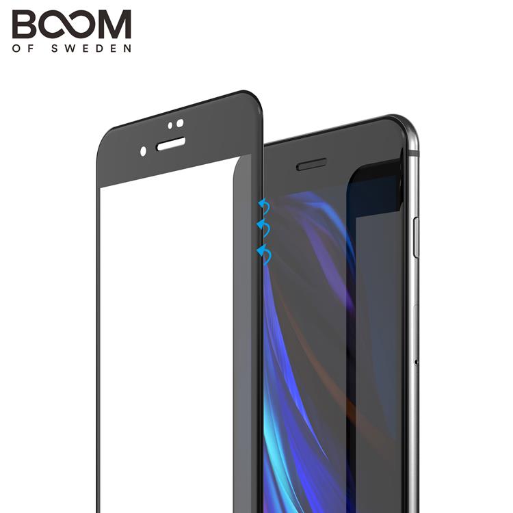 Boom of Sweden - BOOM - Curved Glass Skärmskydd - iPhone 8 Plus / 7 Plus
