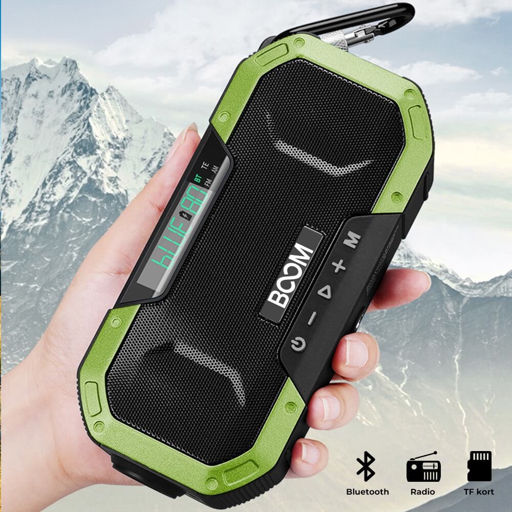 Boom of Sweden - BooM Vevradio 5000mAh Powerbank Bluetooth Högtalare Lampa