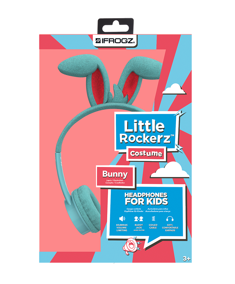 UTGÅTT
Ifrogz Little Rockers Costume Headphones Bunny 2018