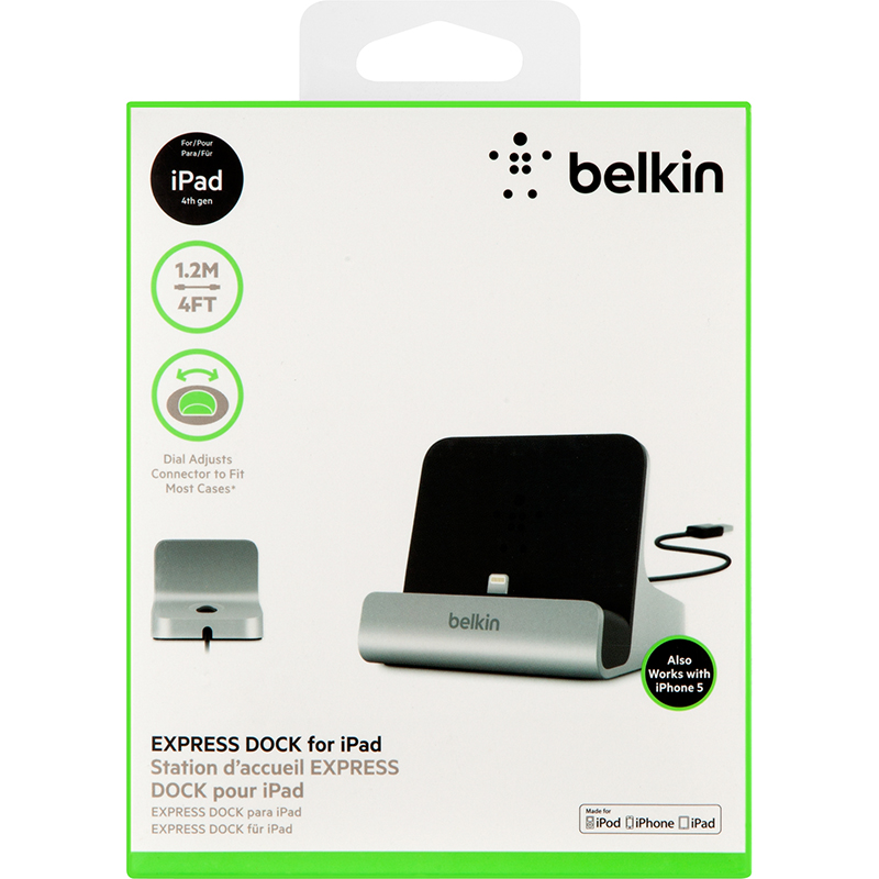 UTGÅTT
Belkin Lightning Dock Smartphones And Tablets Silver