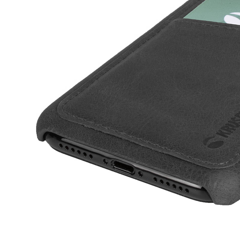 UTGÅTT
Krusell Sunne 2 Card Cover iPhone Xr Black