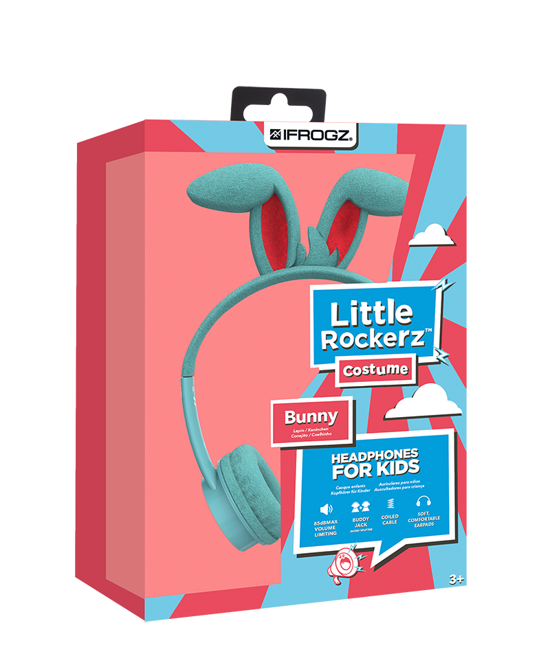 UTGÅTT
Ifrogz Little Rockers Costume Headphones Bunny 2018