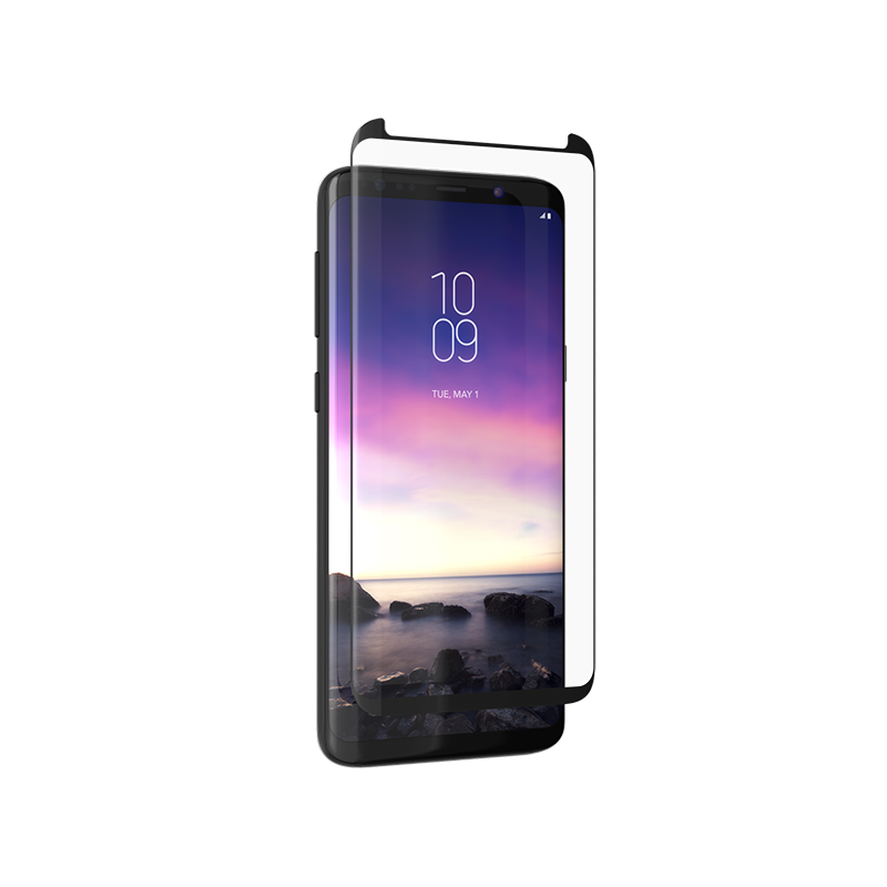 Zagg
Invisibleshield Case friendly Curved Härdat Glas till Samsung Galxy S9