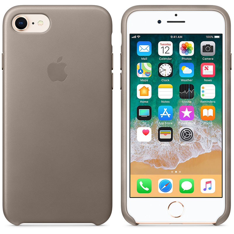 UTGÅTT
Apple iPhone 7/8 Leather Case Taupe