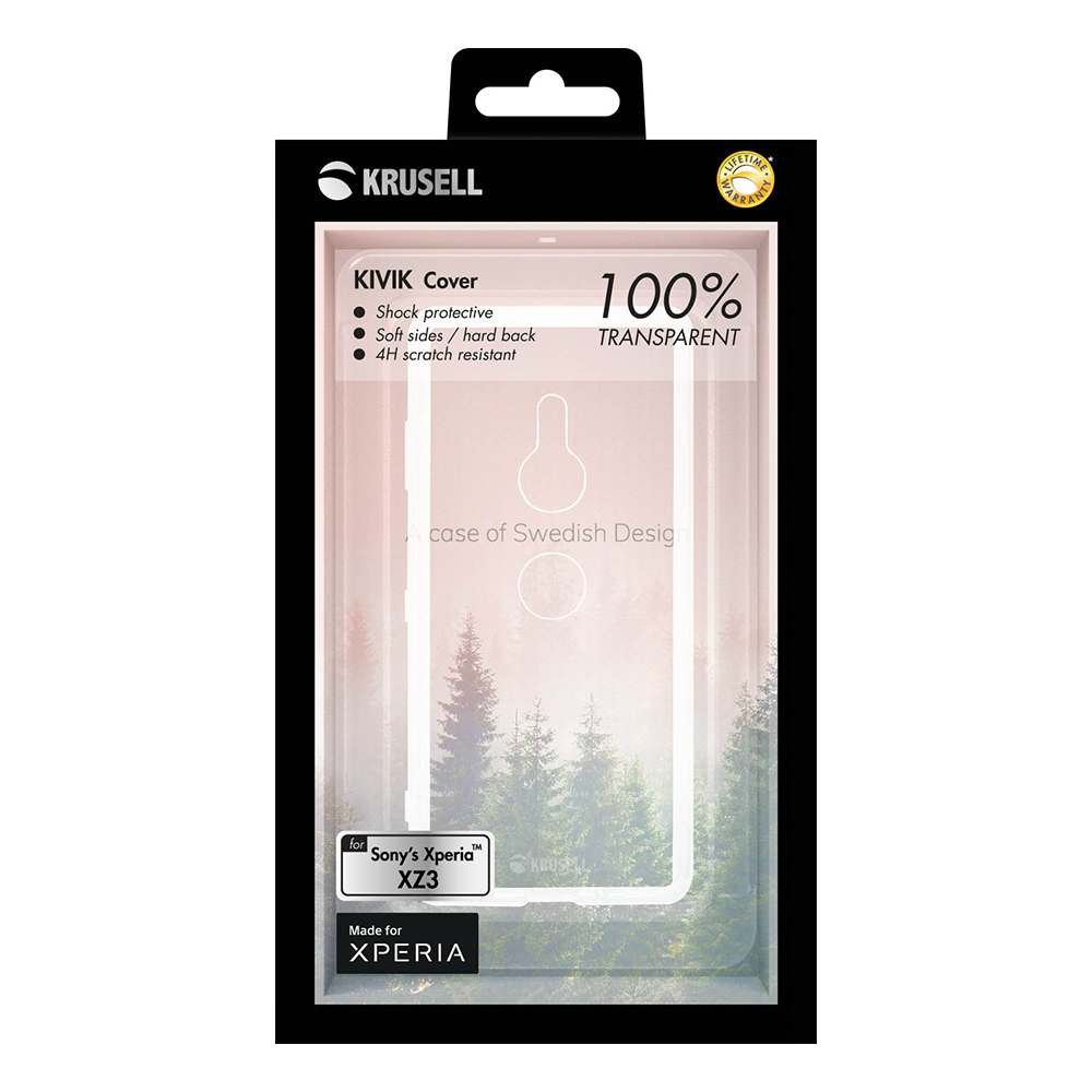 UTGÅTT
Krusell Kivik Cover Xperia Xz3 Transparent