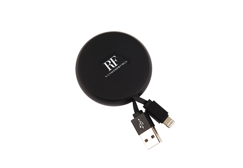 UTGÅTT
Richmond & Finch Cable Winder Lightning To Usb Cable Black