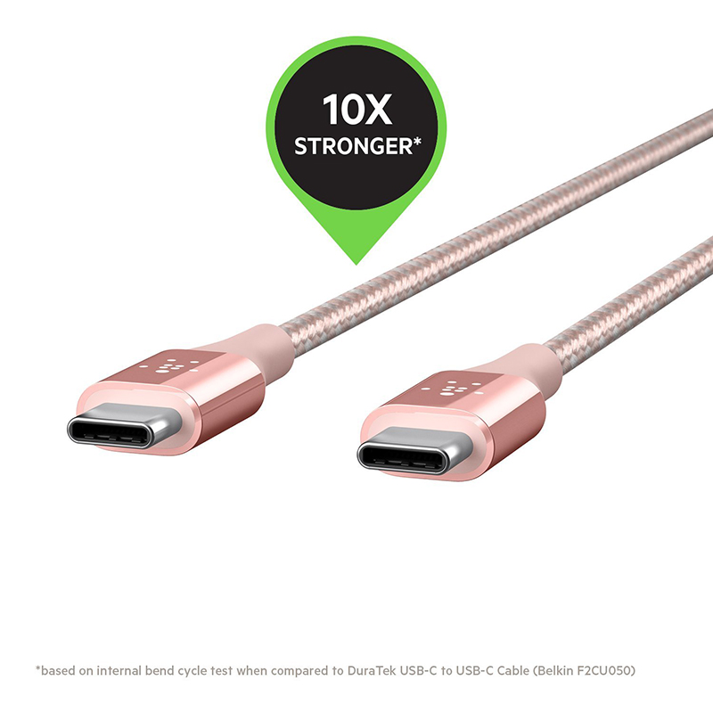 Belkin
Belkin Duratek Usb-C Cable Rose 1.2M Gold