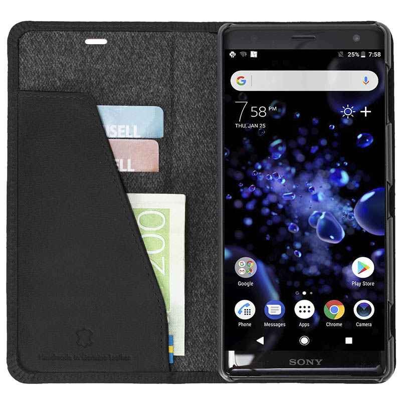 Krusell
Krusell Sunne 2 Card Foliowallet Sony Xperia XZ2 - Vintage Black