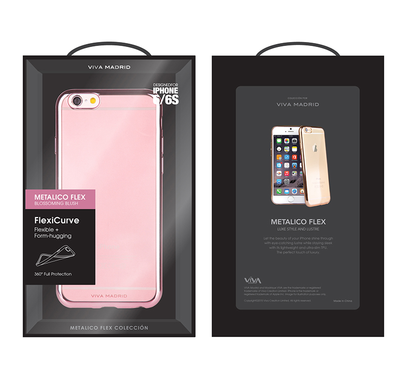 Viva
Viva Madrid Mstalico Flex Case iPhone 6/6s - Blossoming Pink