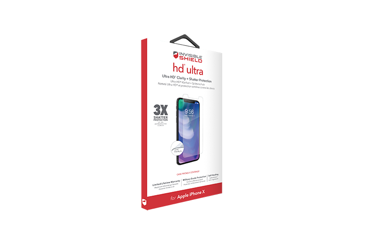 Zagg
Invisibleshield Hd Ultra Dry Screen iPhone X/Xs/11 Pro - Transparent