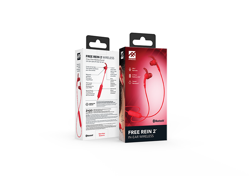 UTGÅTT
Ifrogz Free Rein 2 Wireless Earbud Red