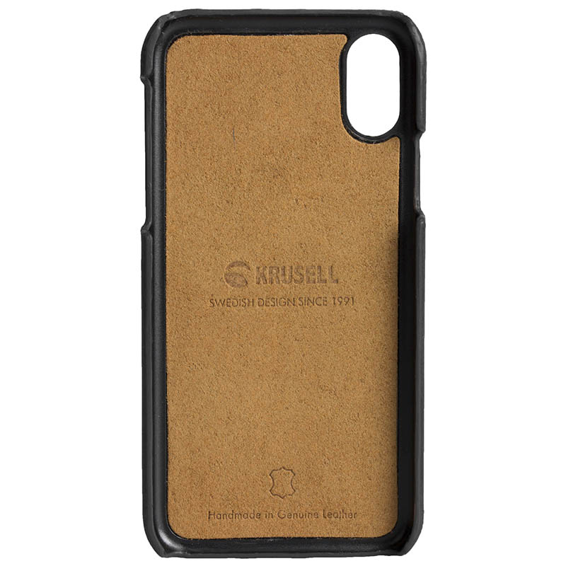 UTGÅTT
Krusell Sunne 2 Card Cover iPhone Xr Black