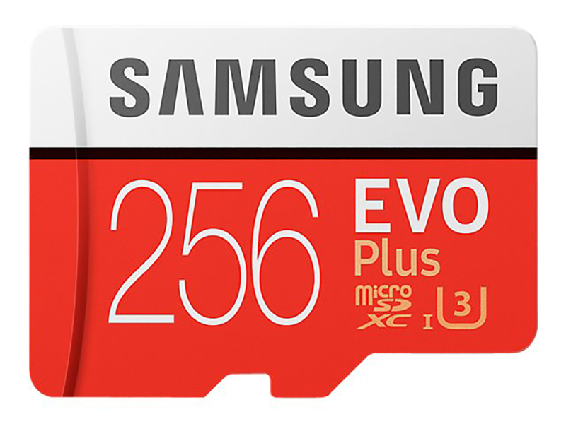 Samsung
Samsung Microsd Evo Plus 256Gb Class 10 U3 R100/W90 W Adaptor