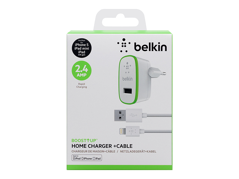 Belkin
Belkin Wall Charger Lightning 2.4 Amp