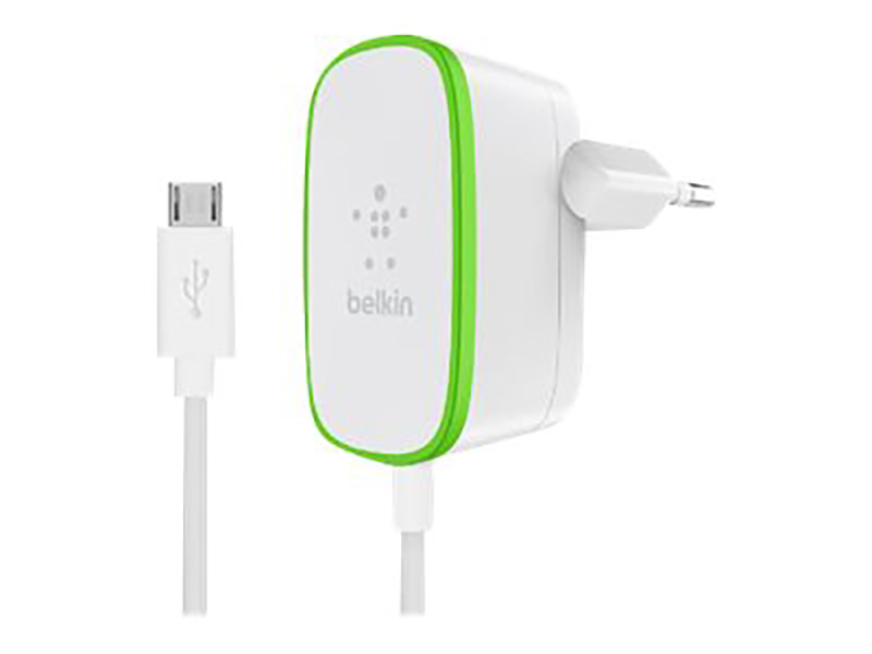 Belkin
Belkin Home Charger Wired Microusb Cable 12W Wht
