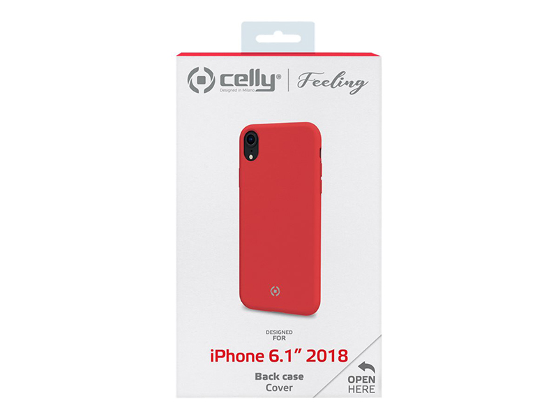 UTGÅTT
Celly Feeling Cover iPhone Xr Red