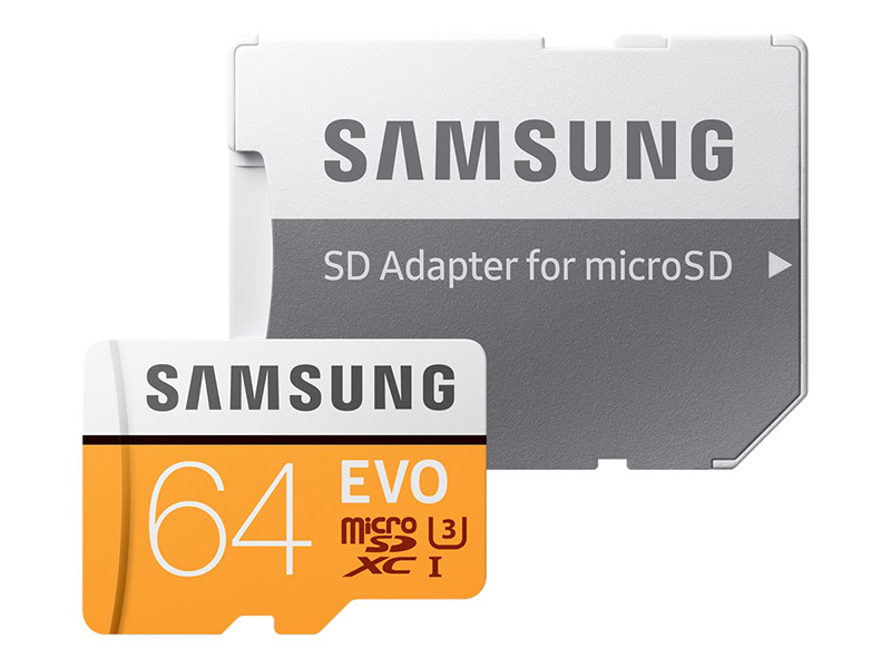 Samsung
Samsung Microsd Evo 64Gb Class 10 Up To 100Mb/S W Adapt
