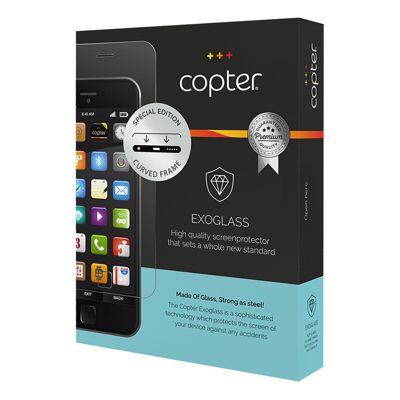 Copter
Copter Exoglass Curved Frame iPhone 11/XR - Svart