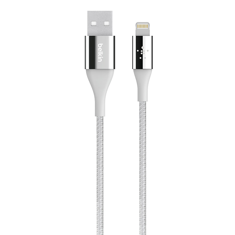 UTGÅTT
Belkin Lightning Premium Kevlar Cable,2.4A Silver