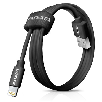 UTGÅTT
Adata Lightningkabel, 2,4A, mFi, 1 meter - Svart