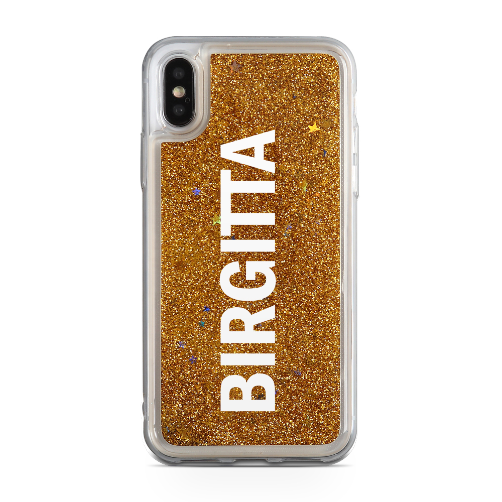 Designa själv glitter skal till Apple iPhone XR