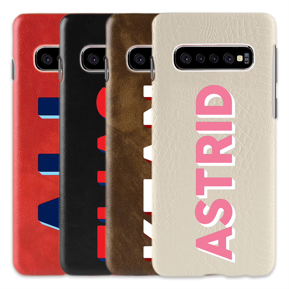 CaseMyName
Designa själv konstläder skal till Galaxy S10