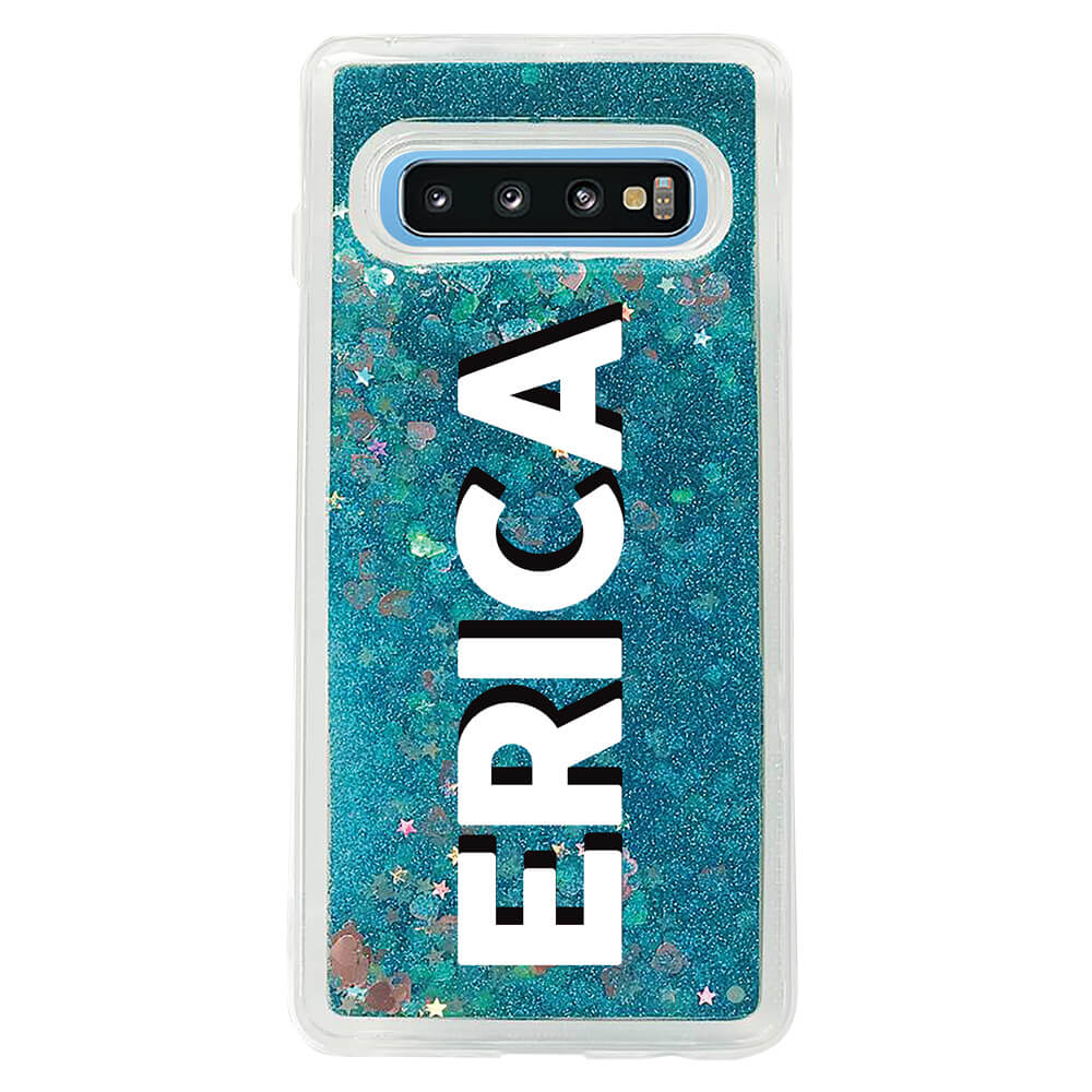 Designa själv glitter skal till Samsung Galaxy S10 - D006