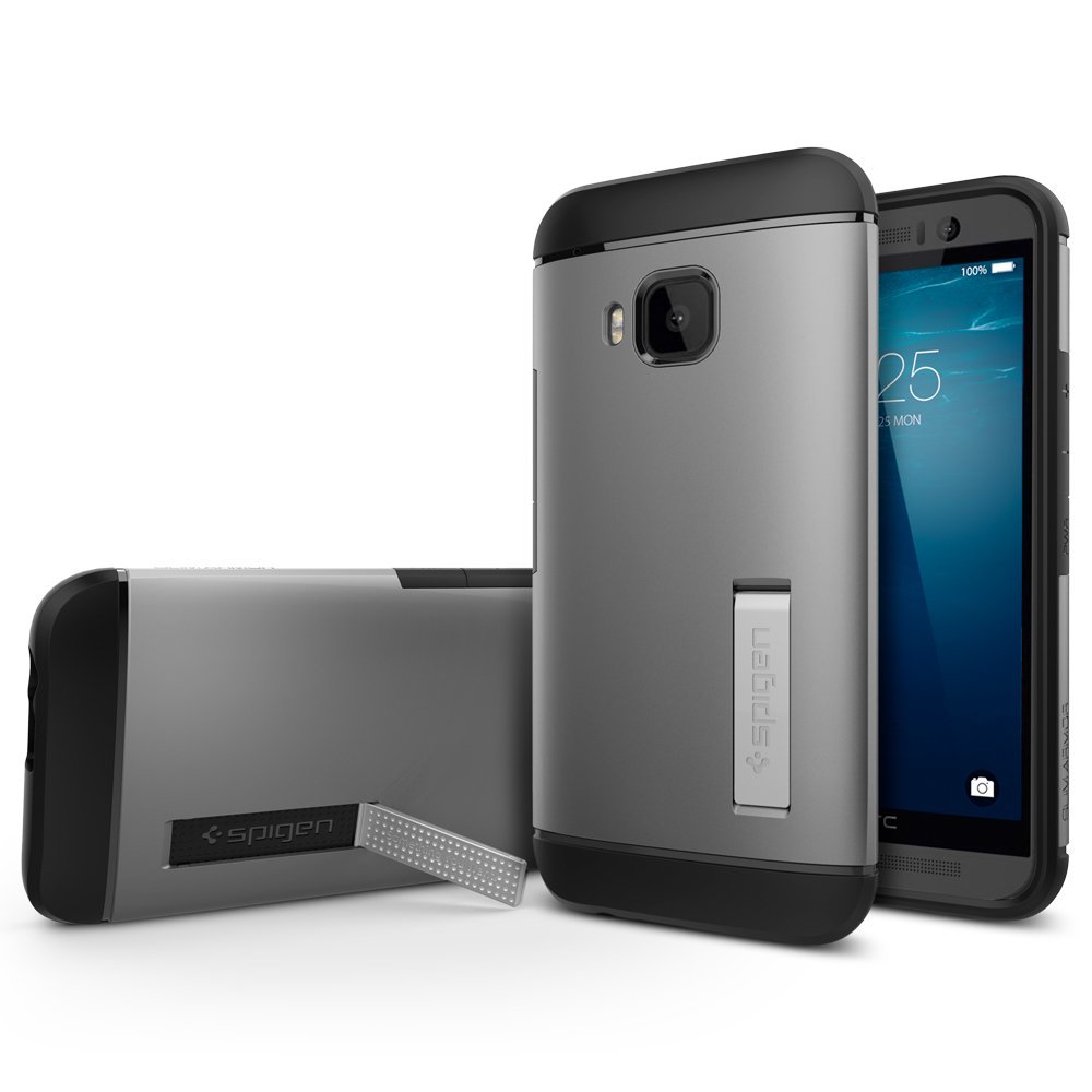 Spigen
SPIGEN SlimArmor Skal till HTC One M9 - Gunmetal