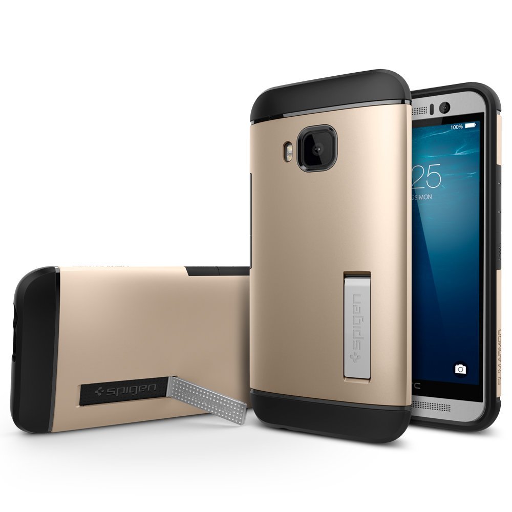 Spigen
SPIGEN SlimArmor Skal till HTC One M9 - Guld