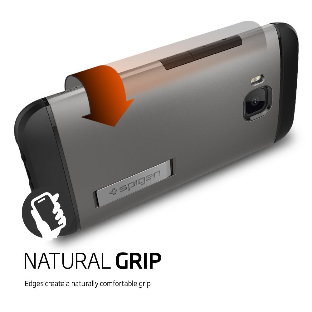 Spigen
SPIGEN SlimArmor Skal till HTC One M9 - Gunmetal