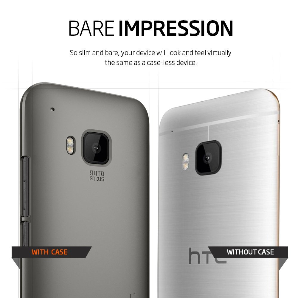 Spigen
SPIGEN Thin Fit Skal till HTC One M9 - Gunmetal