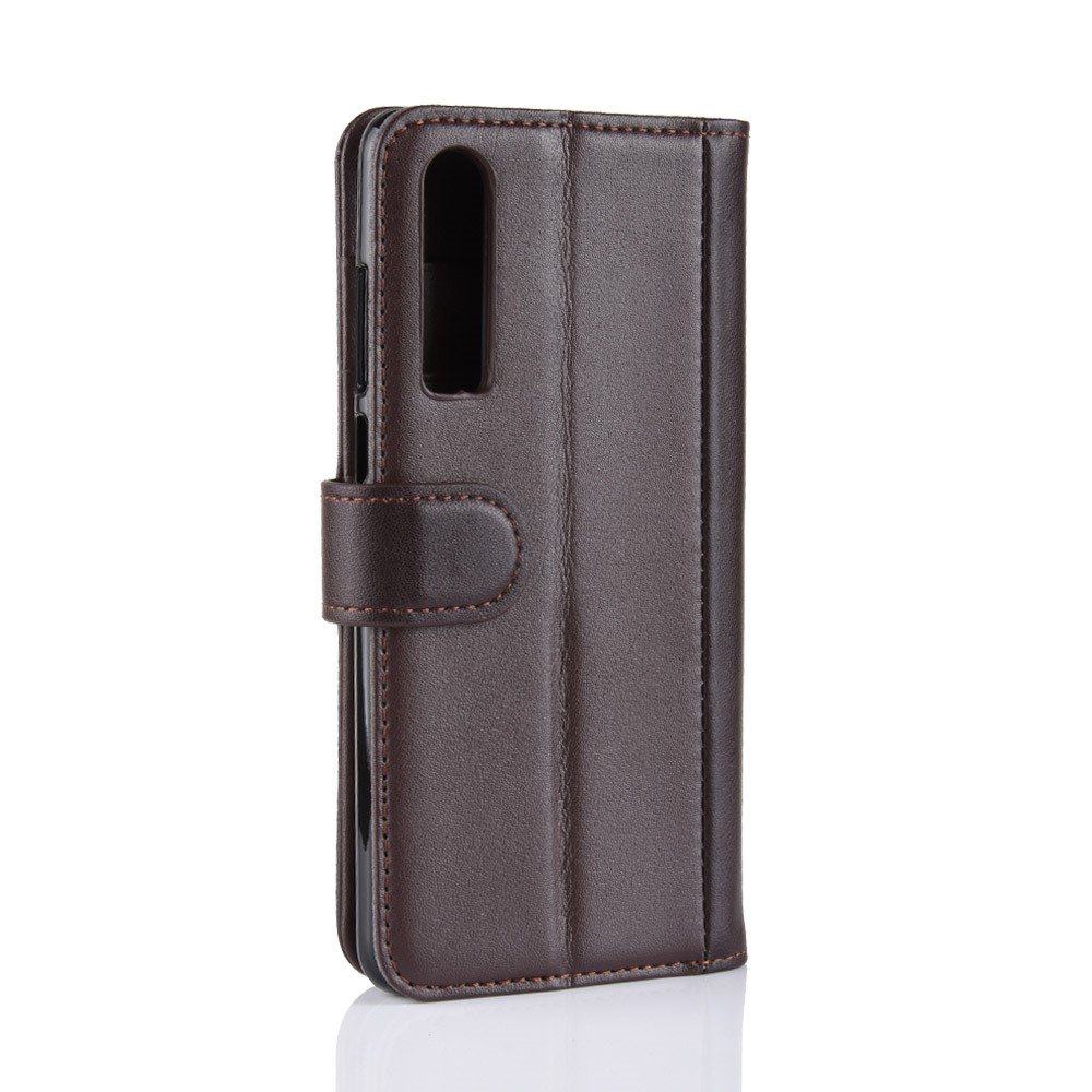 A-One Brand
Genuine Split Plånboksfodral till Huawei P30 - Brun