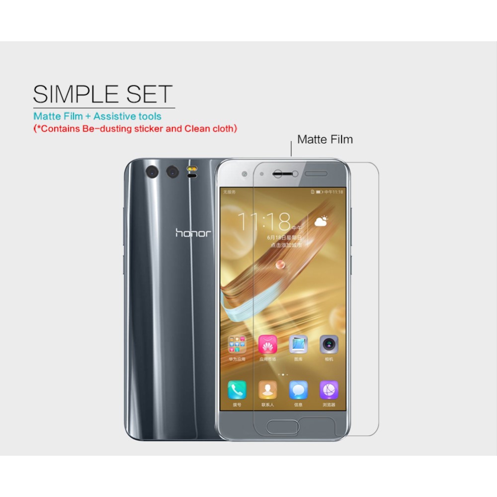 Nillkin
Nillkin Antireflective Skärmskydd till Huawei Honor 9