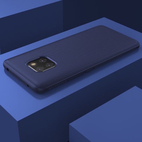 A-One Brand
Twill Texture Flexicase Skal till Huawei Mate 20 Pro - Blå