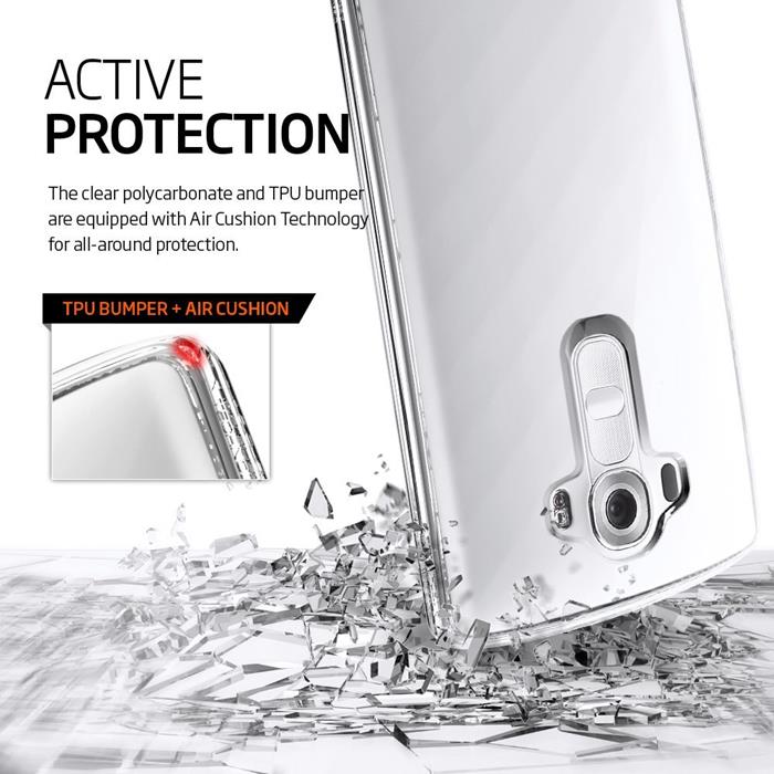 Spigen
SPIGEN Ultra Hybrid Skal till LG G4 - Clear