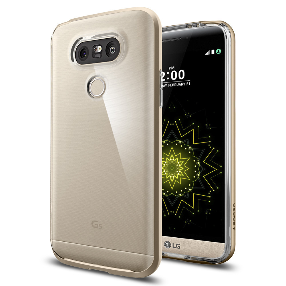 Spigen
SPIGEN Neo Hybrid Crystal Skal till LG G5 - Gold