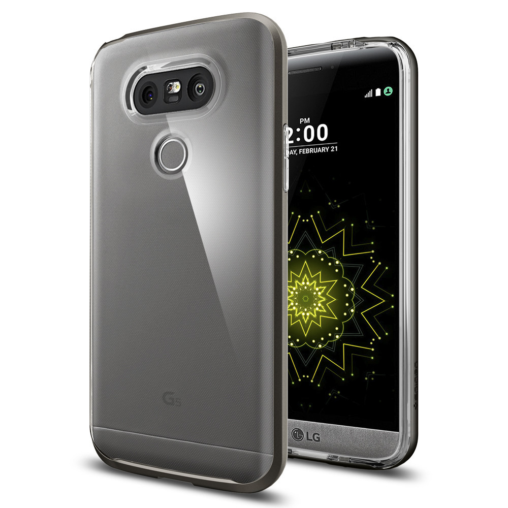 Spigen
SPIGEN Neo Hybrid Crystal Skal till LG G5 - Gunmetal