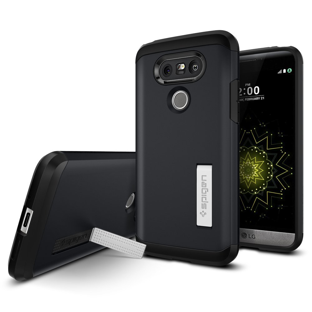 Spigen
SPIGEN Tough Armor Skal till LG G5 - Metal Slate