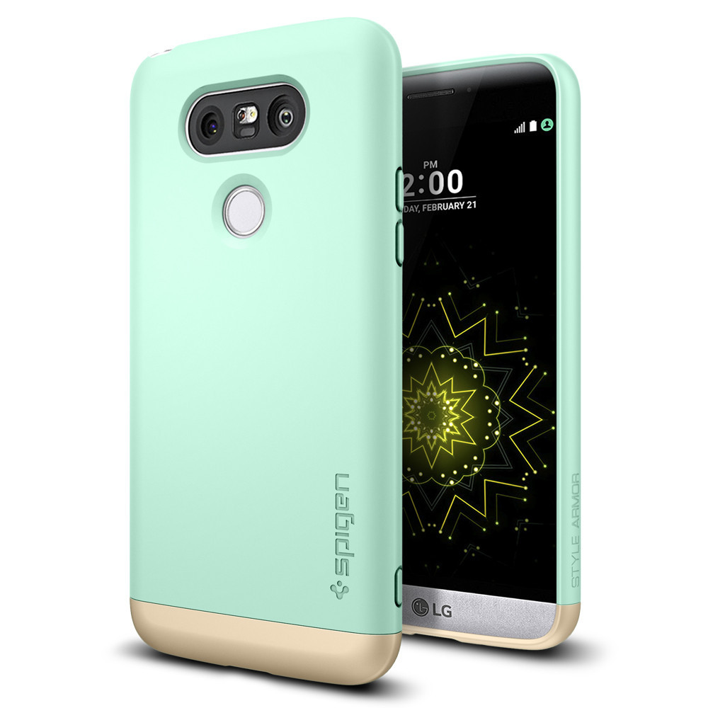 Spigen
SPIGEN Style Armor Skal till LG G5 - Mint