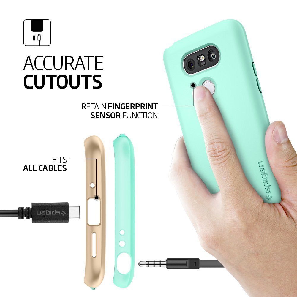 Spigen
SPIGEN Style Armor Skal till LG G5 - Mint