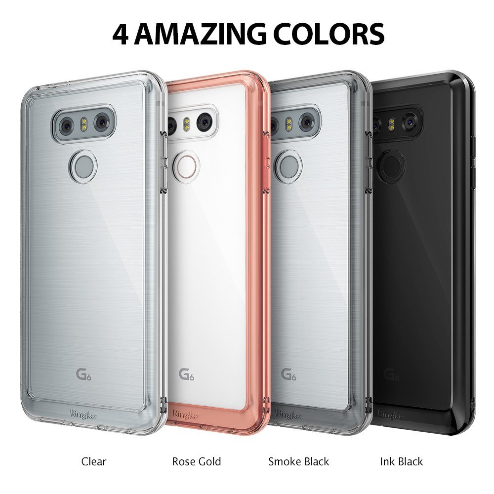 Rearth
Ringke Fusion Shock Absorption Skal till LG G6 - Rose Gold