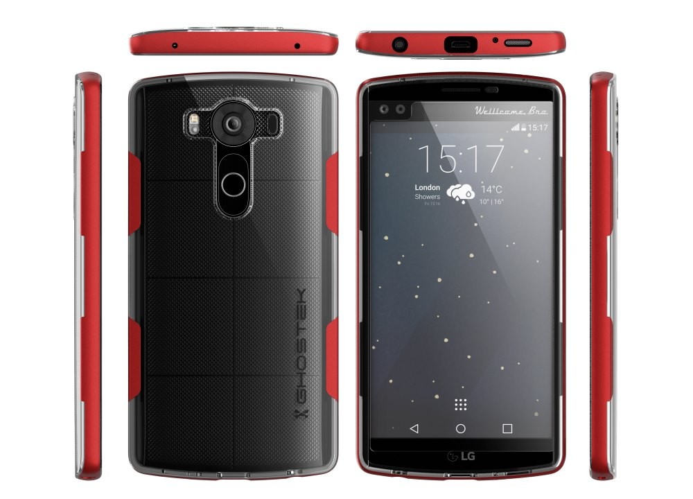 Ghostek
Ghostek Cloak Skal till LG V10 - Röd
