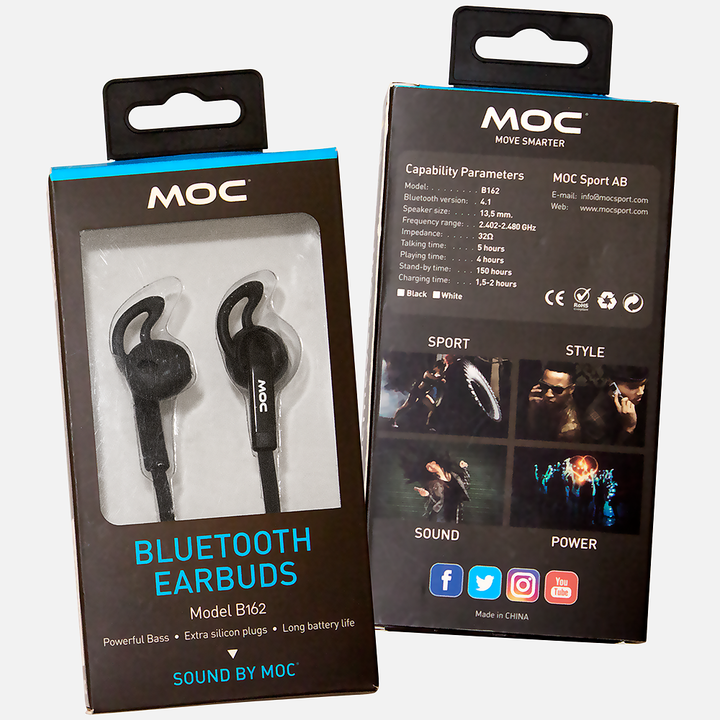 MOC - MOC Bluetooth Earbuds - Svart