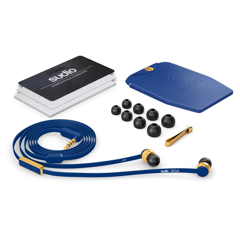 UTGÅTT
Sudio Hörlur VASA iOS In-Ear Mic - Blå