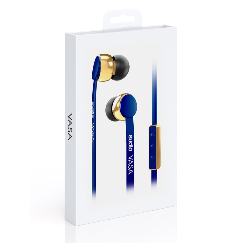 UTGÅTT
Sudio Hörlur VASA iOS In-Ear Mic - Blå