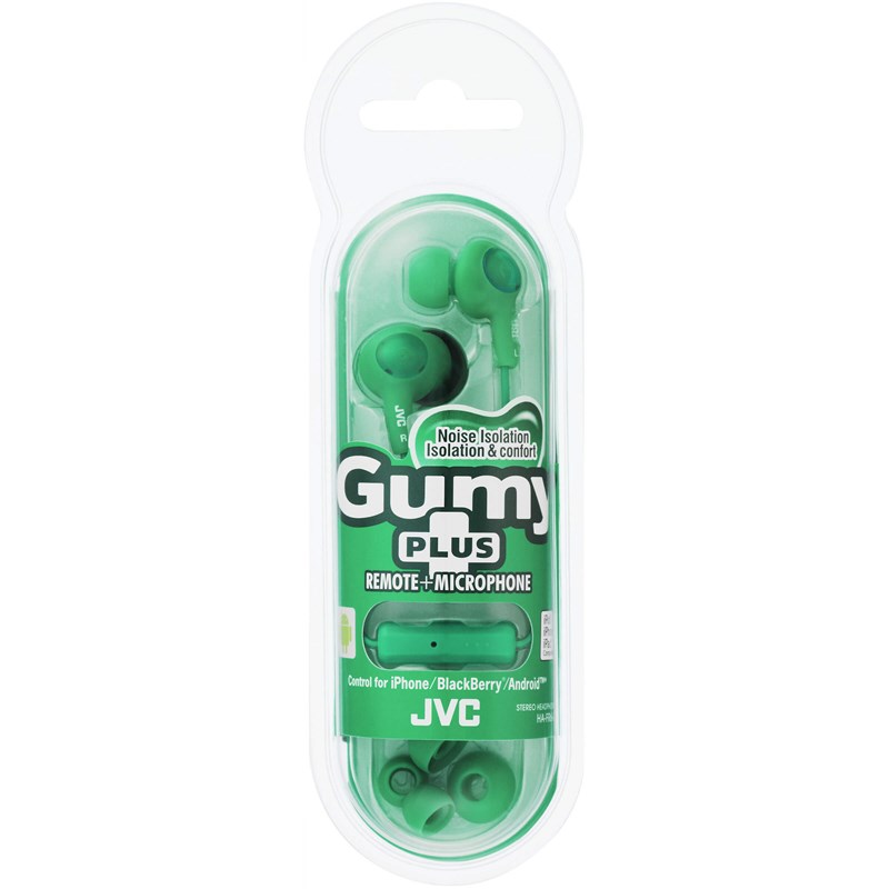 UTGÅTT
JVC Hörlur FR6 Gumy Plus Mic - Grön